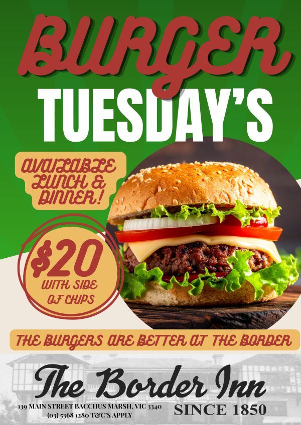 Burger Tuesdays Burger Tuesdays